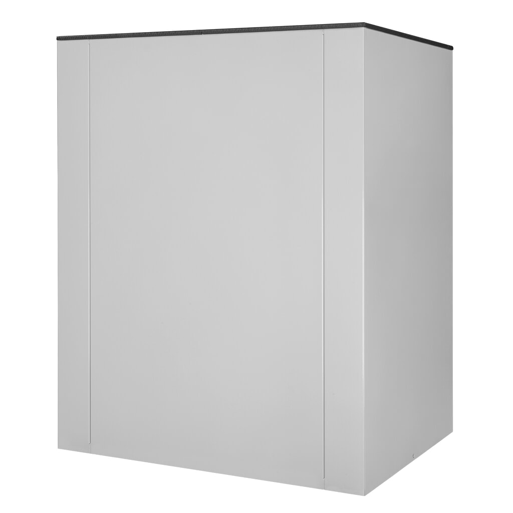 HEMMDAL Schubladenschrank Maxi, 8 Schubladen, HxBxT 900 x 710 x 550 mm, lichtgrau Produktabbildung Nr. 2: HEMMDAL Schubladenschrank Maxi, 8 Schubladen, HxBxT 900 x 710 x 550 mm, lichtgrau