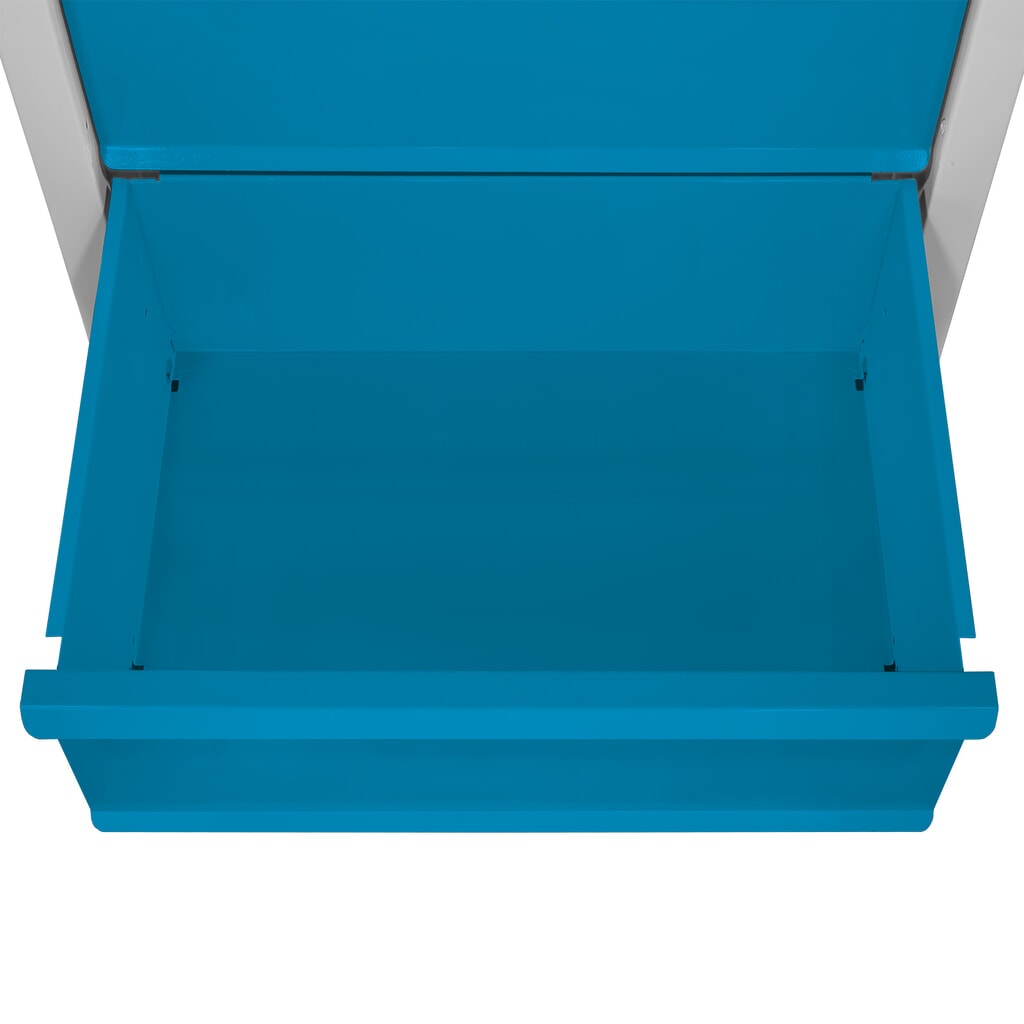 HEMMDAL Schubladenschrank Maxi, 8 Schubladen, HxBxT 900 x 710 x 550 mm, lichtgrau/lichtblau Produktabbildung Nr. 6: HEMMDAL Schubladenschrank Maxi, 8 Schubladen, HxBxT 900 x 710 x 550 mm, lichtgrau/lichtblau