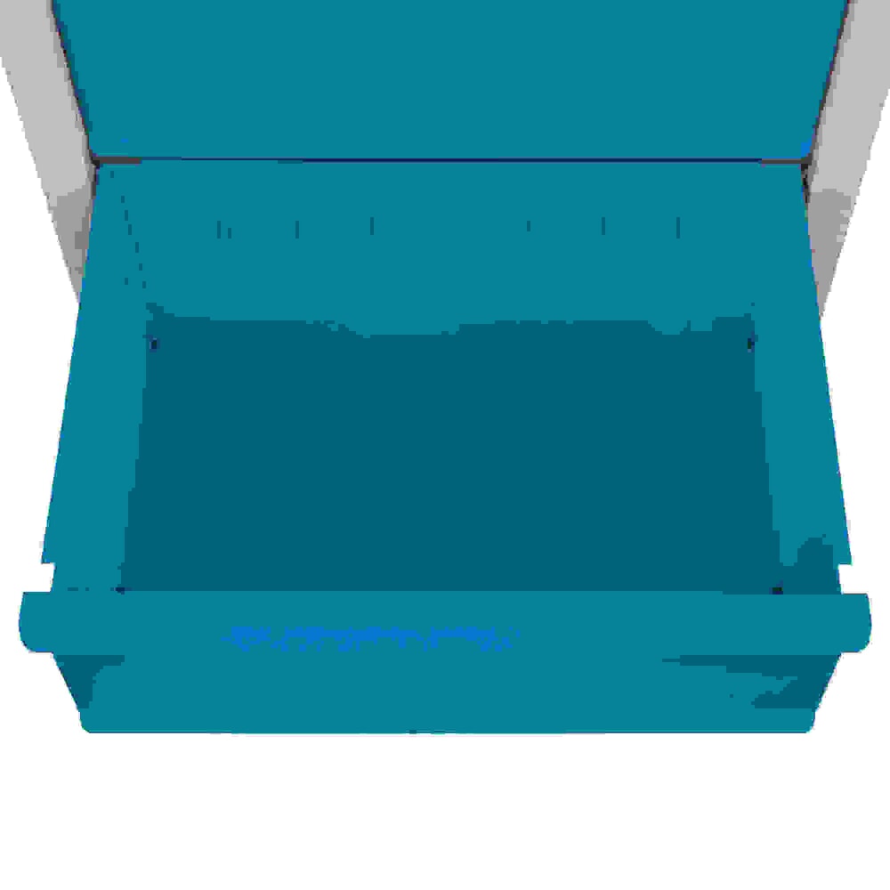 Produktabbildung Nr. 3: HEMMDAL Schubladenschrank Classic, 5 Schubladen, HxBxT 600 x 700 x 435 mm, lichtgrau/lichtblau