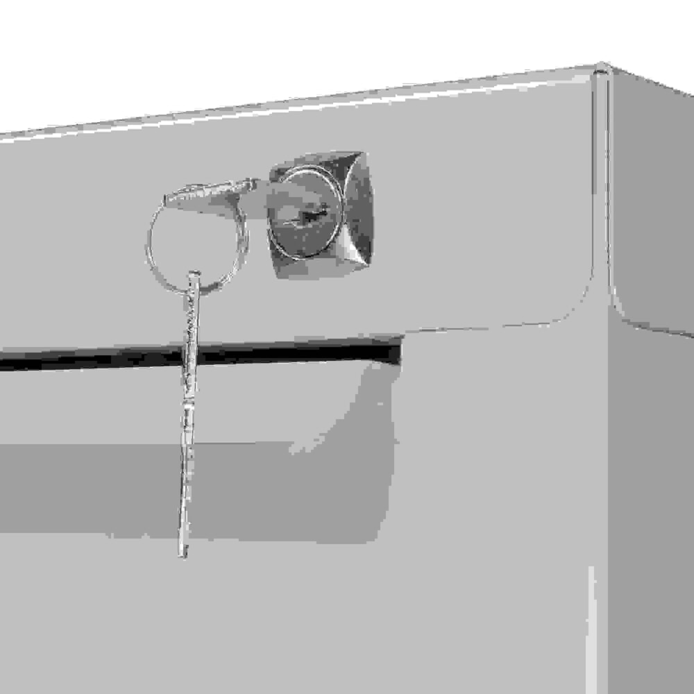 Produktabbildung Nr. 5: HEMMDAL Schubladenschrank Classic, 5 Schubladen, HxBxT 600 x 700 x 435 mm, lichtgrau