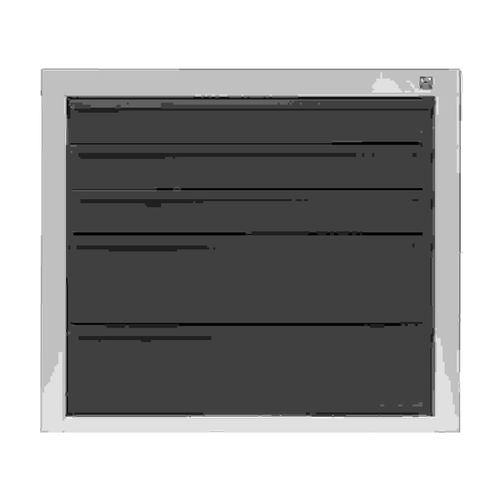 Produktabbildung: HEMMDAL Schubladenschrank Classic, 5 Schubladen, HxBxT 600 x 700 x 435 mm, lichtgrau/anthrazitgrau