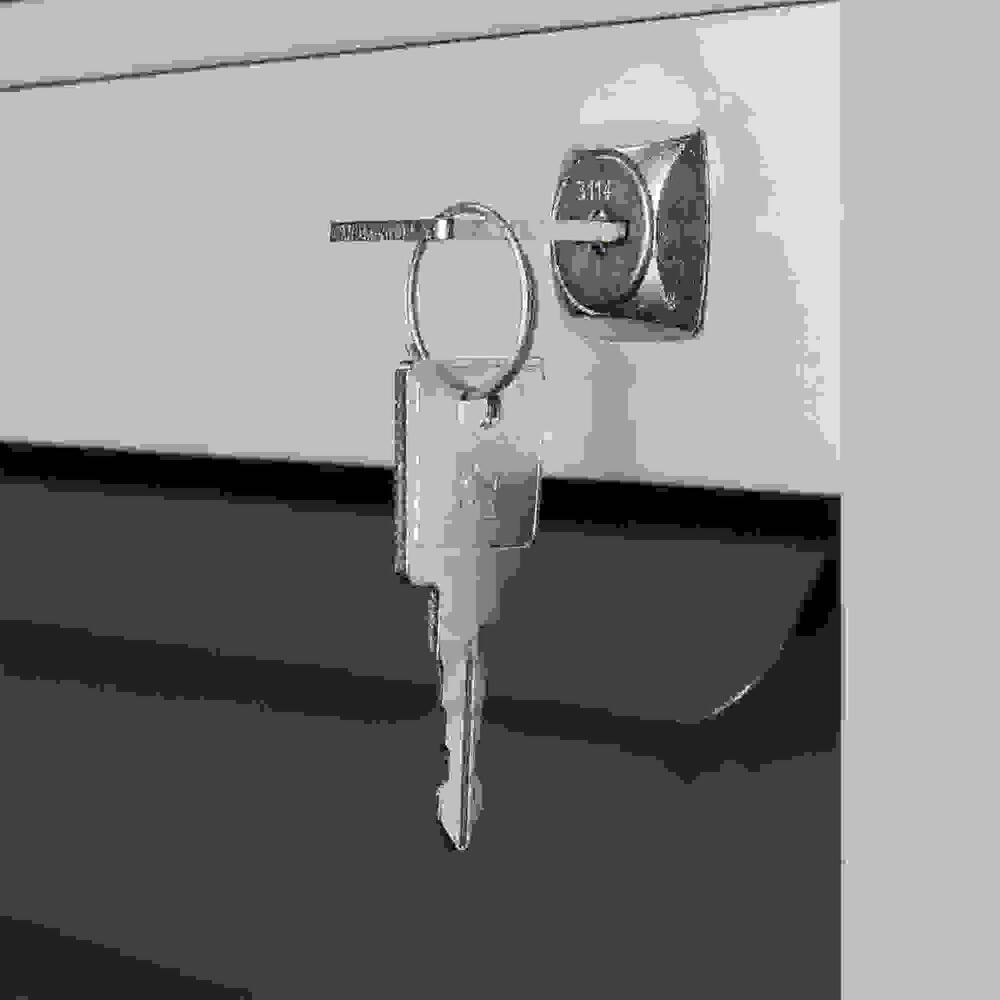 Produktabbildung Nr. 7: HEMMDAL Schubladenschrank Classic, 6 Schubladen, HxBxT 750 x 700 x 435 mm, lichtgrau/anthrazitgrau