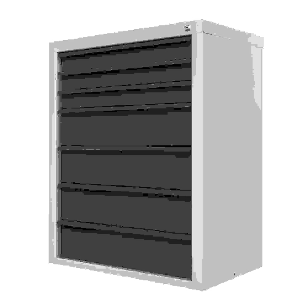 Produktabbildung Nr. 5: HEMMDAL Schubladenschrank Classic, 7 Schubladen, HxBxT 900 x 700 x 435 mm, lichtgrau/anthrazitgrau