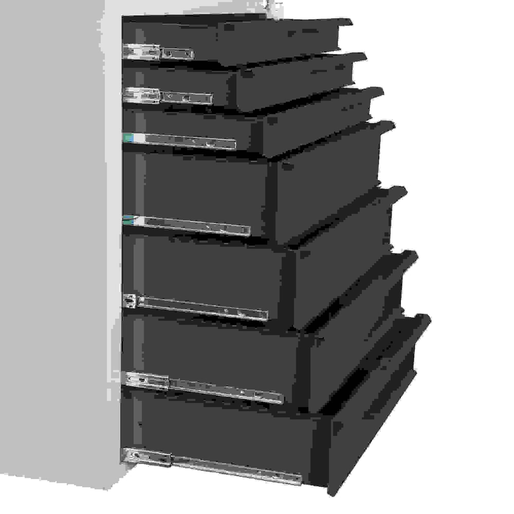 Produktabbildung Nr. 7: HEMMDAL Schubladenschrank Classic, 7 Schubladen, HxBxT 900 x 700 x 435 mm, lichtgrau/anthrazitgrau