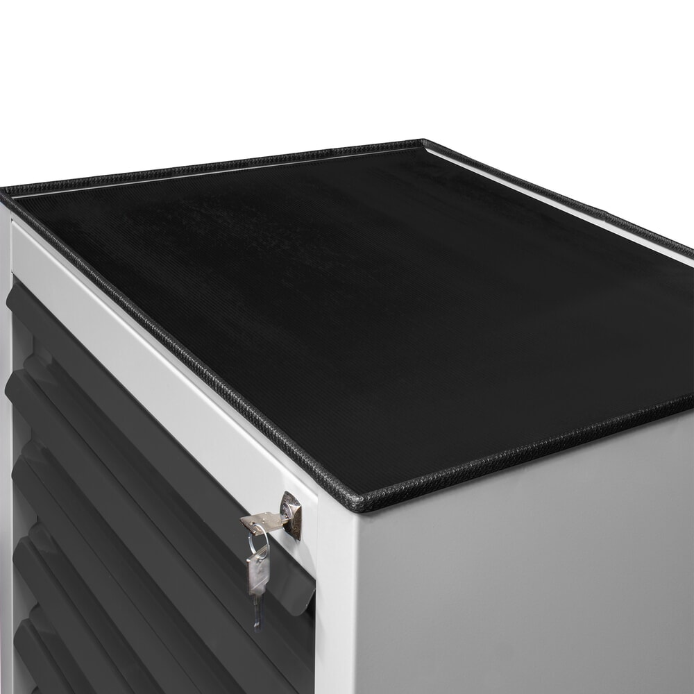 Produktabbildung Nr. 7: HEMMDAL Schubladenschrank Maxi, 8 Schubladen, HxBxT 900 x 710 x 550 mm, lichtgrau/anthrazitgrau