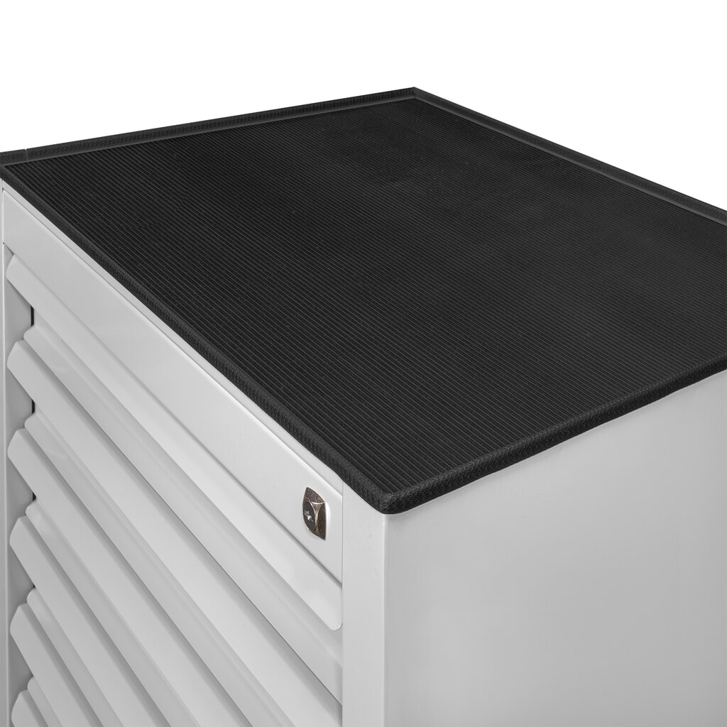 HEMMDAL Schubladenschrank Maxi, 8 Schubladen, HxBxT 900 x 710 x 550 mm, lichtgrau Produktabbildung Nr. 7: HEMMDAL Schubladenschrank Maxi, 8 Schubladen, HxBxT 900 x 710 x 550 mm, lichtgrau