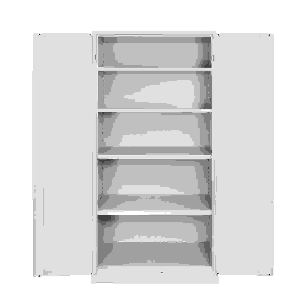 Produktabbildung Nr. 4: HEMMDAL Flügeltürenschrank, HxBxT 1950 x 920 x 420 mm, lichtgrau/lichtblau