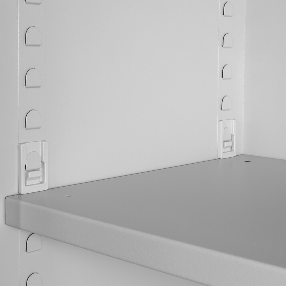 Produktabbildung Nr. 6: HEMMDAL Flügeltürenschrank, HxBxT 1950 x 920 x 420 mm, lichtgrau/anthrazitgrau