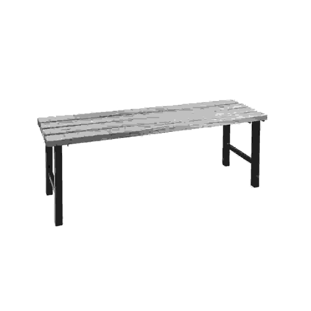 Produktabbildung: HEMMDAL Umkleidesitzbank, LxBxH 1000mm x 400mm x 420mm, anthrazitgrau