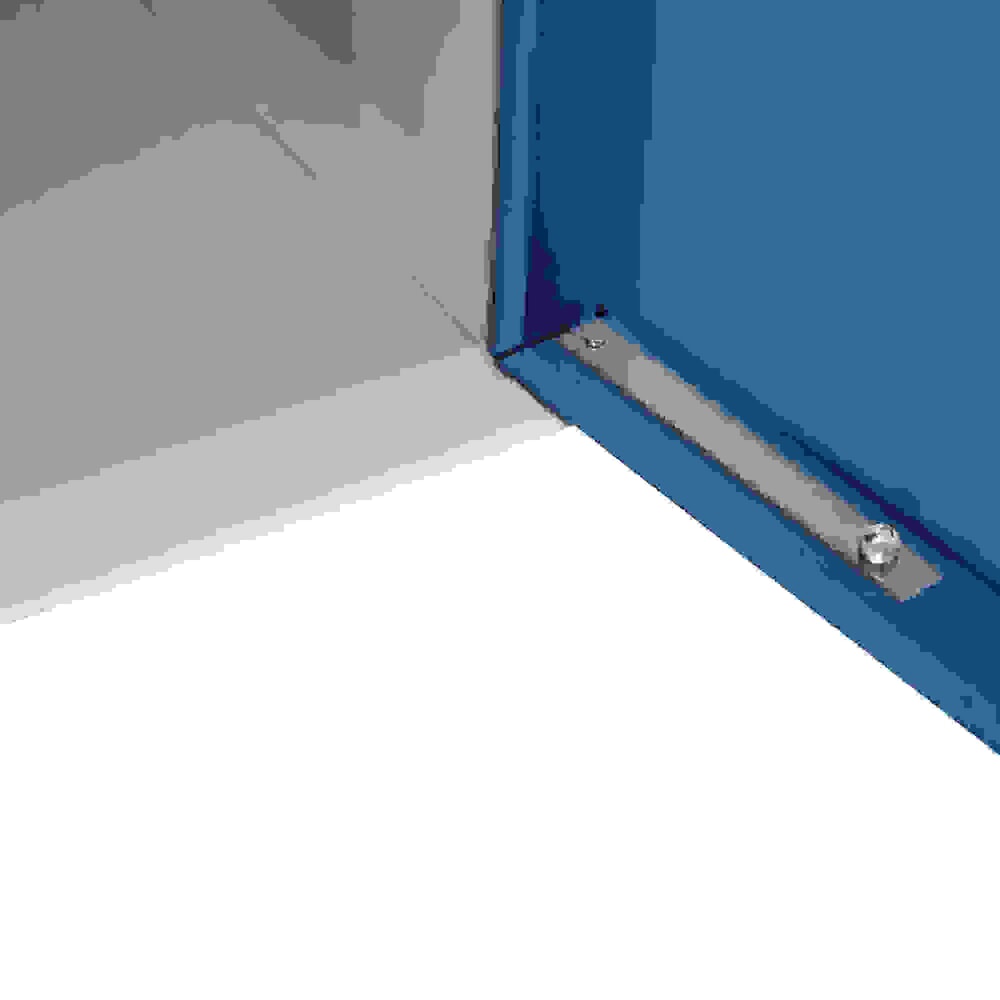 Produktabbildung Nr. 4: HEMMDAL Schließfachwürfel, Drehriegelschloss, HxBxT 400 x 400 x 400 mm, lichtgrau/lichtblau