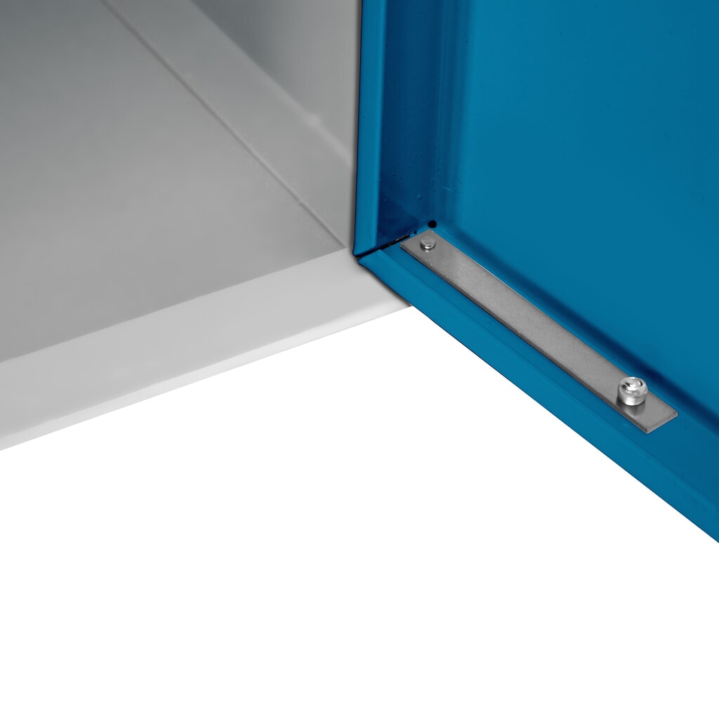 Steinbock® Schließfachwürfel, Drehriegelschloss, HxBxT 400 x 400 x 400 mm, lichtgrau/lichtblau Produktabbildung Nr. 4: Steinbock® Schließfachwürfel, Drehriegelschloss, HxBxT 400 x 400 x 400 mm, lichtgrau/lichtblau