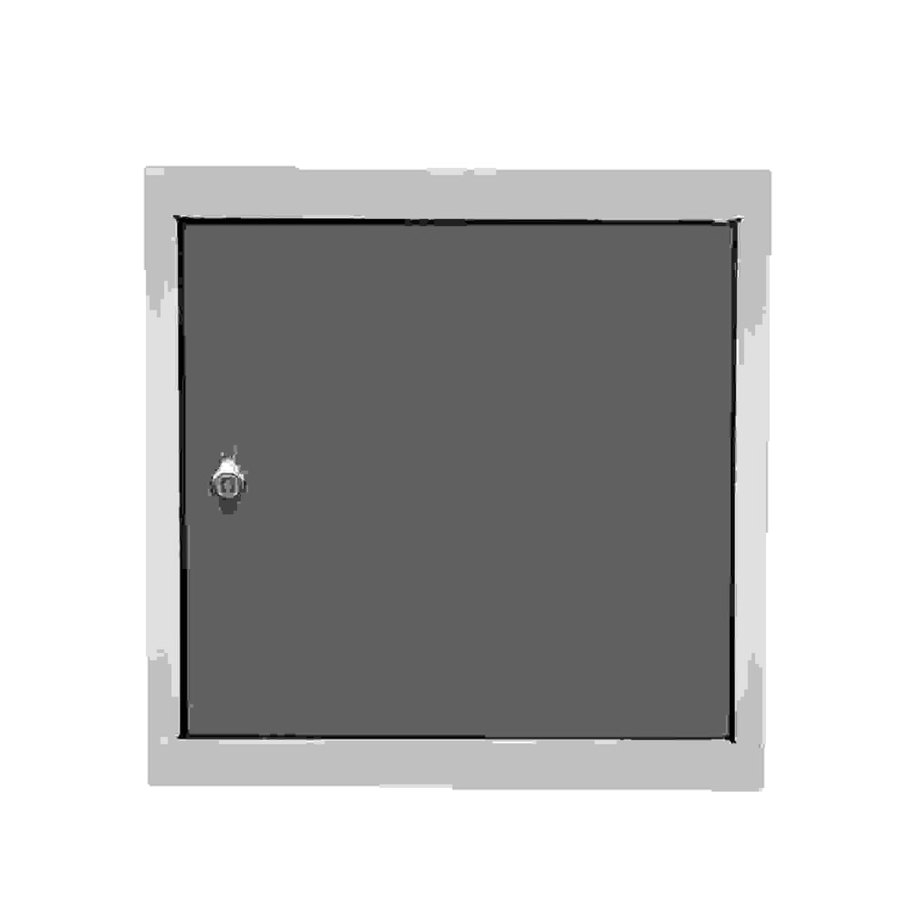 Produktabbildung: HEMMDAL Schließfachwürfel, Drehriegelschloss, HxBxT 400 x 400 x 400 mm, lichtgrau/lichtblau