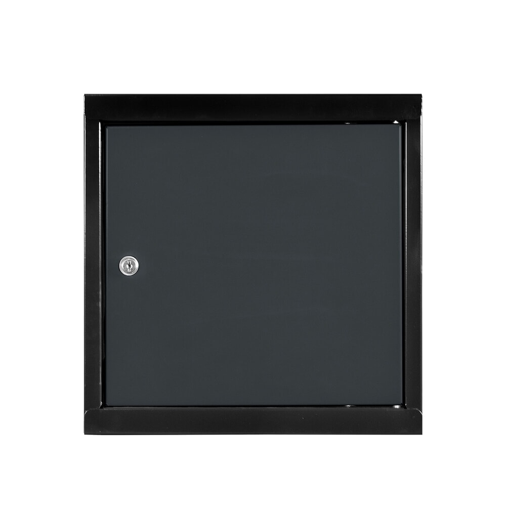 Produktabbildung Nr. 1: HEMMDAL Schließfachwürfel, Zylinderschloss, HxBxT 400 x 400 x 400 mm, anthrazitgrau