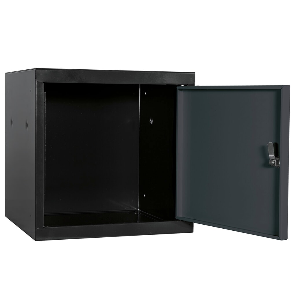 Steinbock® Schließfachwürfel, Zylinderschloss, HxBxT 400 x 400 x 400 mm, anthrazitgrau Produktabbildung Nr. 4: Steinbock® Schließfachwürfel, Zylinderschloss, HxBxT 400 x 400 x 400 mm, anthrazitgrau