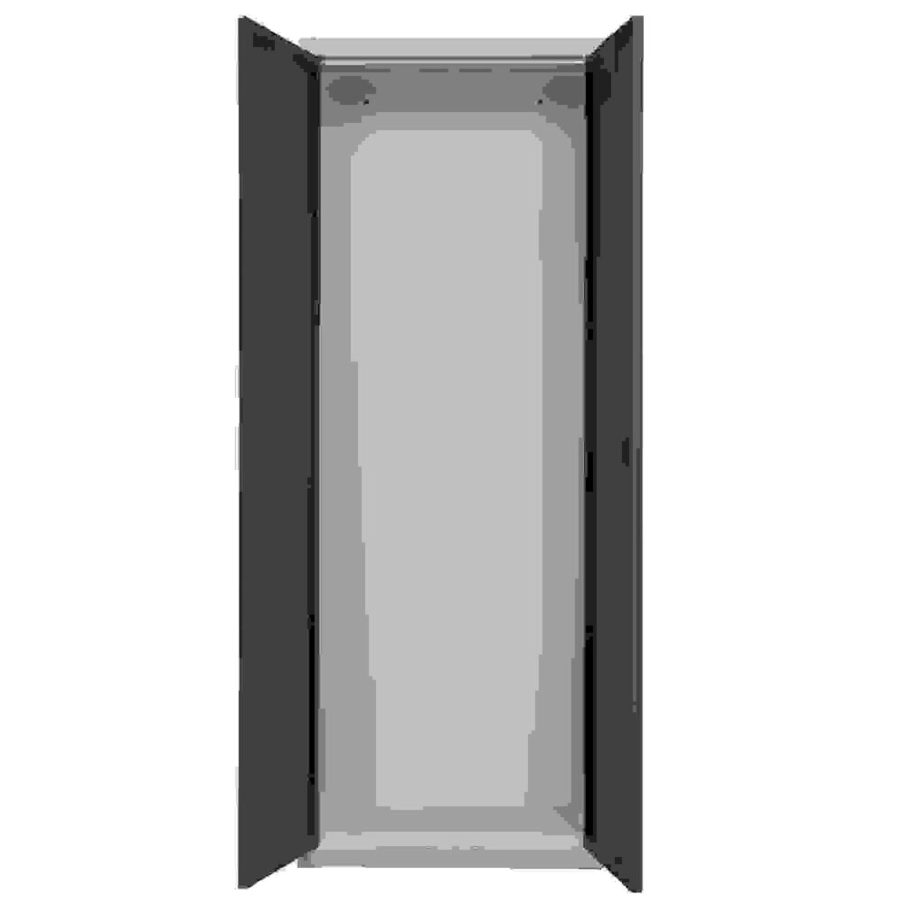 Produktabbildung: HEMMDAL Flügeltüren-Magazinschrank, leer, lichtgrau/anthrazitgrau