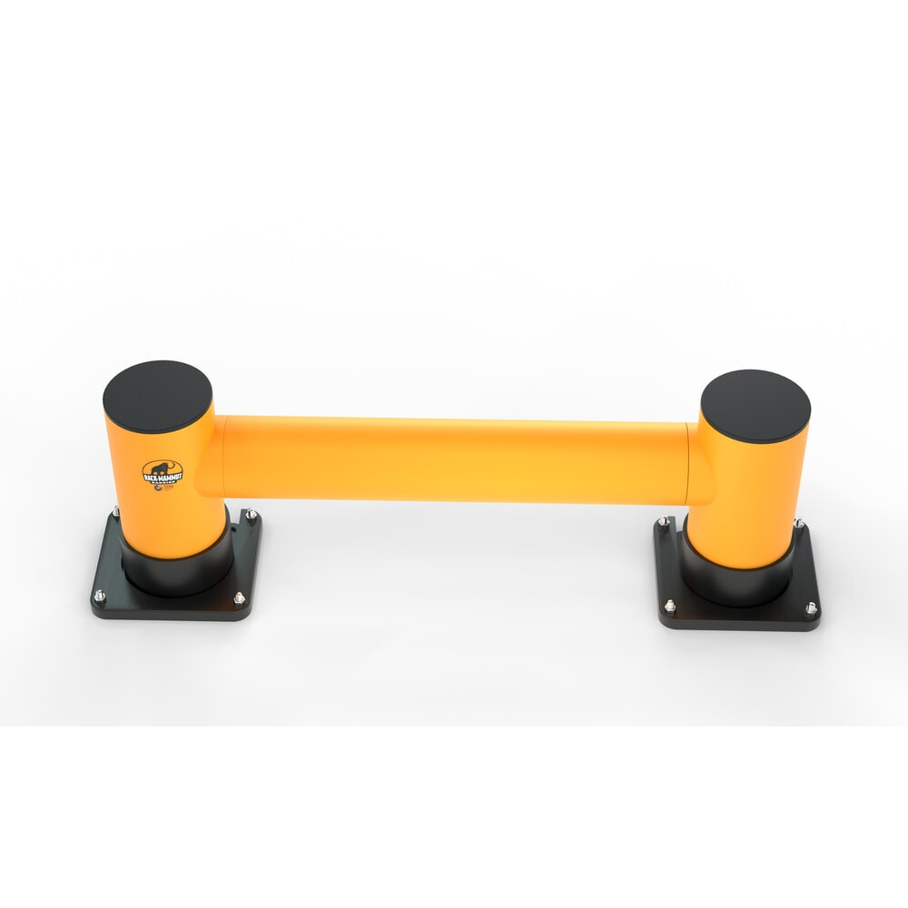 Produktabbildung Nr. 5: Montageplatte für A.M.P.E.R.E. Rammschutzplanke Rack Mammut®, HxBxT 25 mm x 240 mm x 220 mm