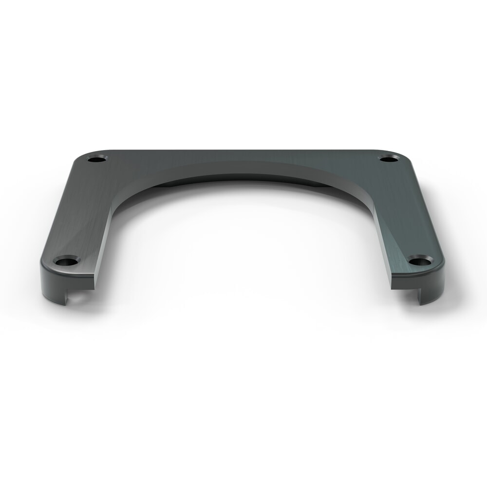 Produktabbildung Nr. 6: Montageplatte für A.M.P.E.R.E. Rammschutzplanke Rack Mammut®, HxBxT 25 mm x 240 mm x 220 mm