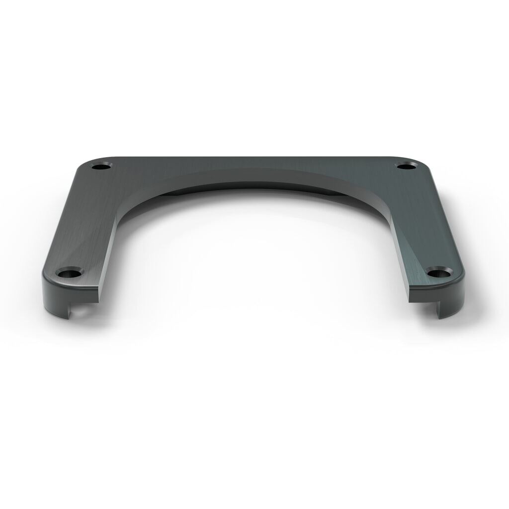 Montageplatte für A.M.P.E.R.E. Rammschutzplanke Rack Mammut®, HxBxT 25 mm x 240 mm x 220 mm Produktabbildung Nr. 6: Montageplatte für A.M.P.E.R.E. Rammschutzplanke Rack Mammut®, HxBxT 25 mm x 240 mm x 220 mm