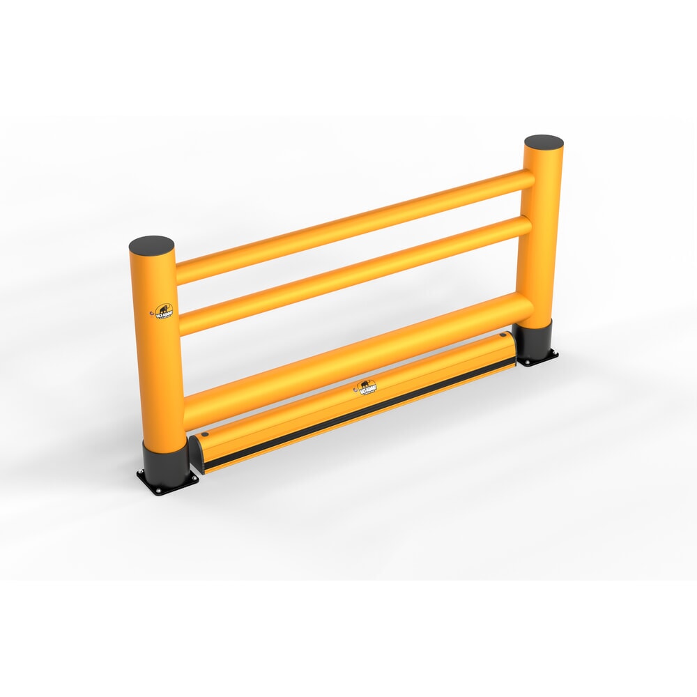 Produktabbildung Nr. 5: A.M.P.E.R.E. Rammschutzgeländer Rack Mammut®, Handlauf Einzelplanke, Länge 2,00 m