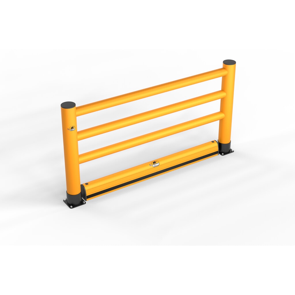 A.M.P.E.R.E. Rammschutzgeländer Rack Mammut®, Handlauf Extra, Länge 2,00 m Produktabbildung: A.M.P.E.R.E. Rammschutzgeländer Rack Mammut®, Handlauf Extra, Länge 2,00 m