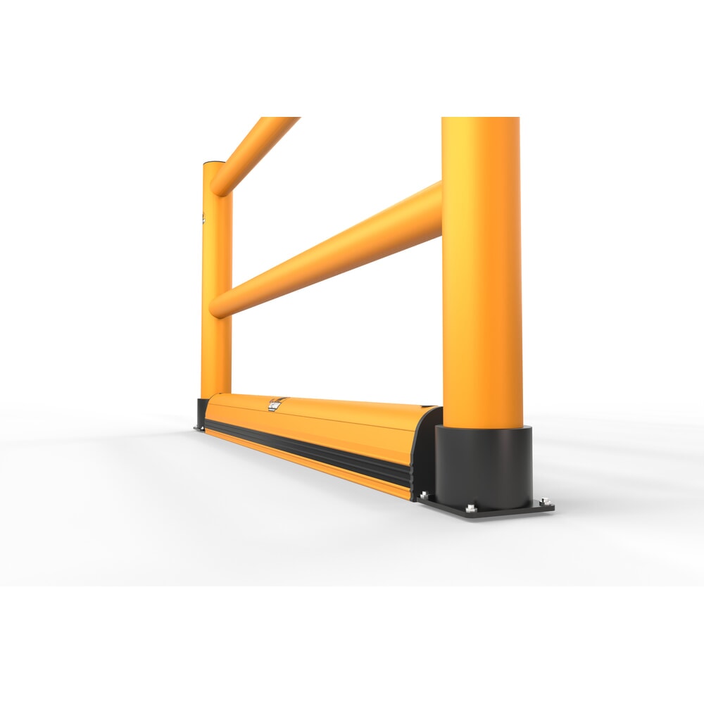 Produktabbildung Nr. 5: A.M.P.E.R.E. Rammschutzgeländer Rack Mammut®, Handlauf Flex Extra, Länge 10,00 m