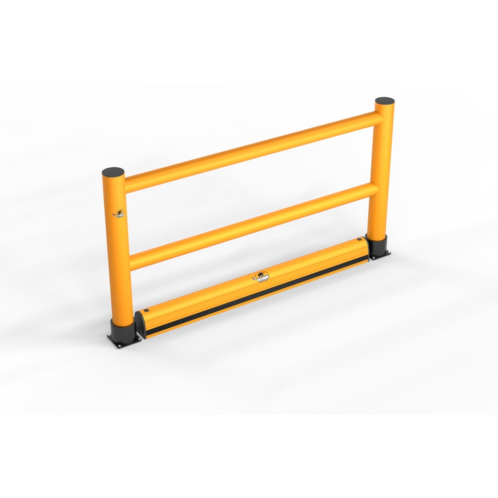 A.M.P.E.R.E. Rammschutzgeländer Rack Mammut®, Handlauf Flex Extra, Länge 2,00 m Produktabbildung: A.M.P.E.R.E. Rammschutzgeländer Rack Mammut®, Handlauf Flex Extra, Länge 2,00 m
