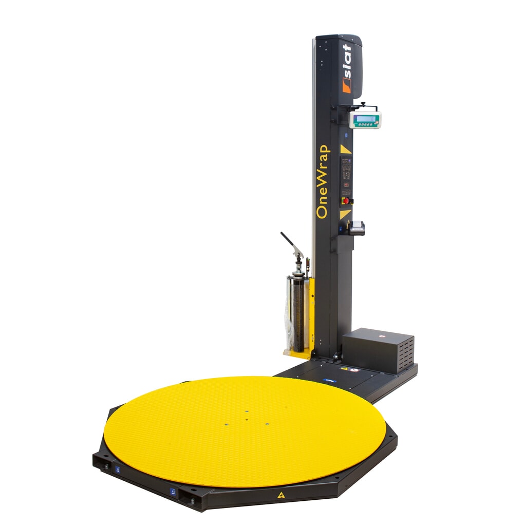 Wiegesystem W8 für SIAT Palettenwickler PS OneWrap, Drehtellerdurchmesser 1500 mm Produktabbildung Nr. 4: Wiegesystem W8 für SIAT Palettenwickler PS OneWrap, Drehtellerdurchmesser 1500 mm