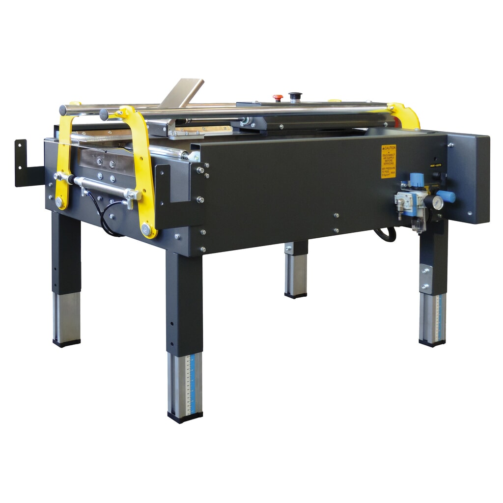 SIAT Kartonaufrichter F 105, halbautomatisch, bis 60 Kartons/Std. Produktabbildung: SIAT Kartonaufrichter F 105, halbautomatisch, bis 60 Kartons/Std.