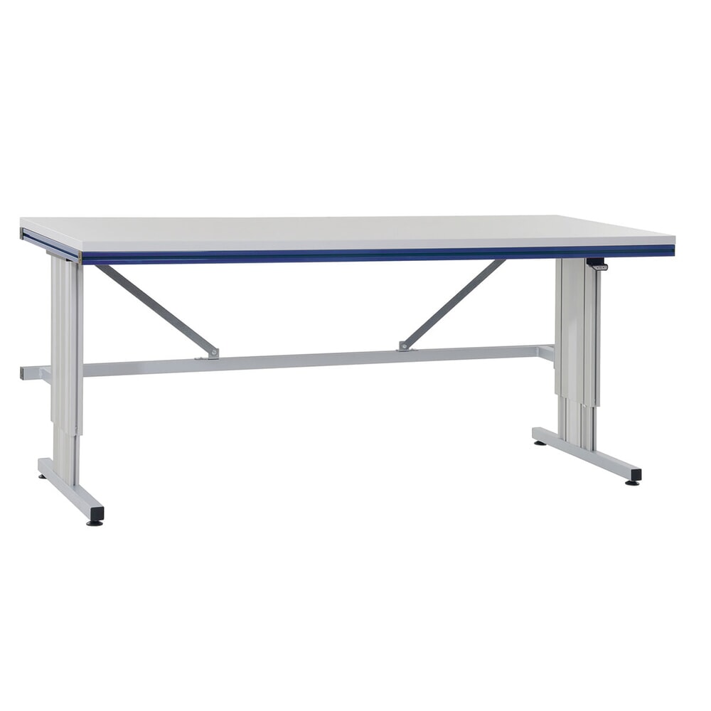 Produktabbildung: Rocholz Höhenverstellbarer Packtisch SYSTEM FLEX, elektrisch, HxBxT 720–1120 mm x 1600 mm x 800 mm