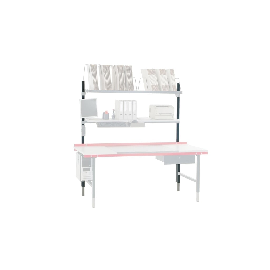 Befestigungsholme für Rocholz Packtisch SYSTEM 2000, lang Produktabbildung: Befestigungsholme für Rocholz Packtisch SYSTEM 2000, lang