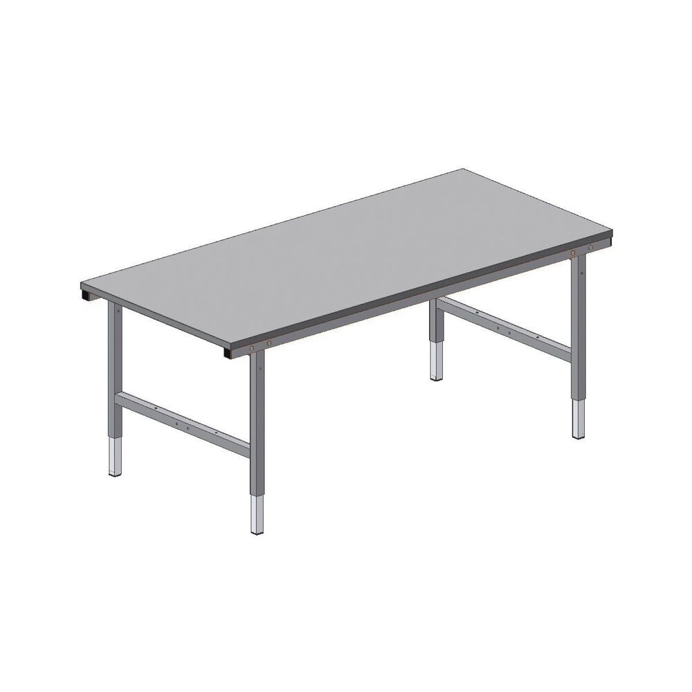Produktabbildung Nr. 2: Rocholz Höhenverstellbarer Packtisch SYSTEM 2000, elektrisch, HxBxT 710–960 mm x 2000 mm x 920 mm