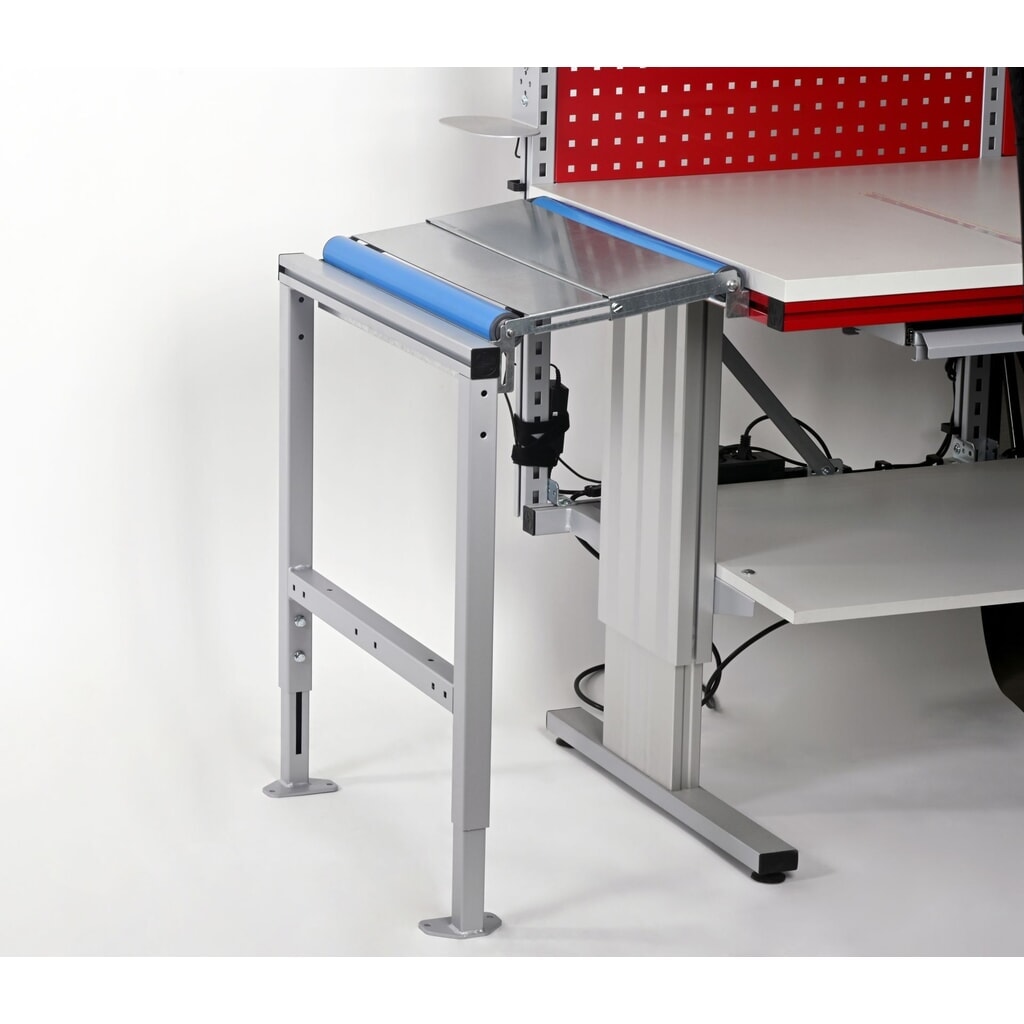 Fußgestell zur Montage der Übergangsbrücke für Rocholz Packtisch SYSTEM FLEX Produktabbildung: Fußgestell zur Montage der Übergangsbrücke für Rocholz Packtisch SYSTEM FLEX