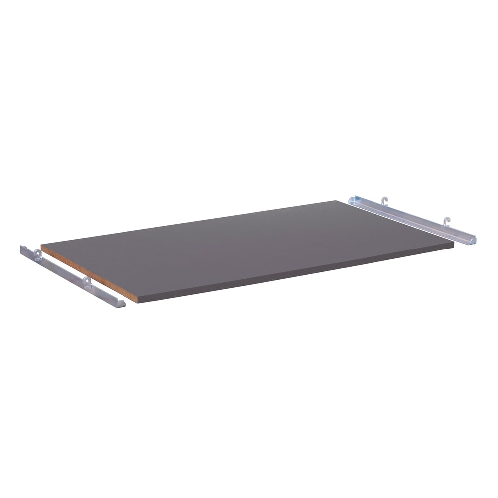 Produktabbildung: Holzwerkstoff-Boden für VARIOfit® Etagenwagen, für Ladefläche BxT 850 mm x 500 mm, grau