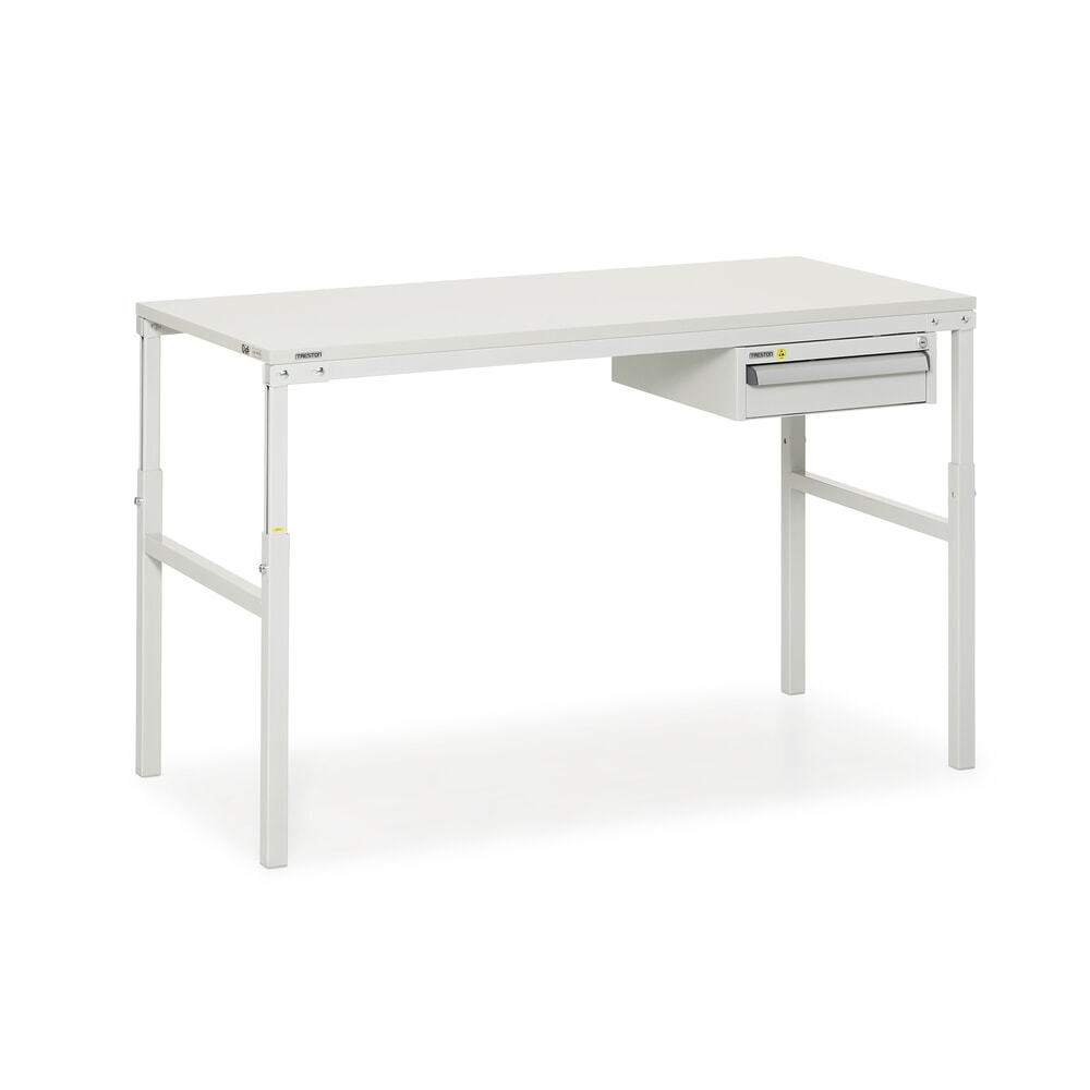 Produktabbildung Nr. 3: TRESTON Arbeitstisch, Grundtisch höhenverstellbar, TK 150 kg, BxT 1.000 x 500 mm
