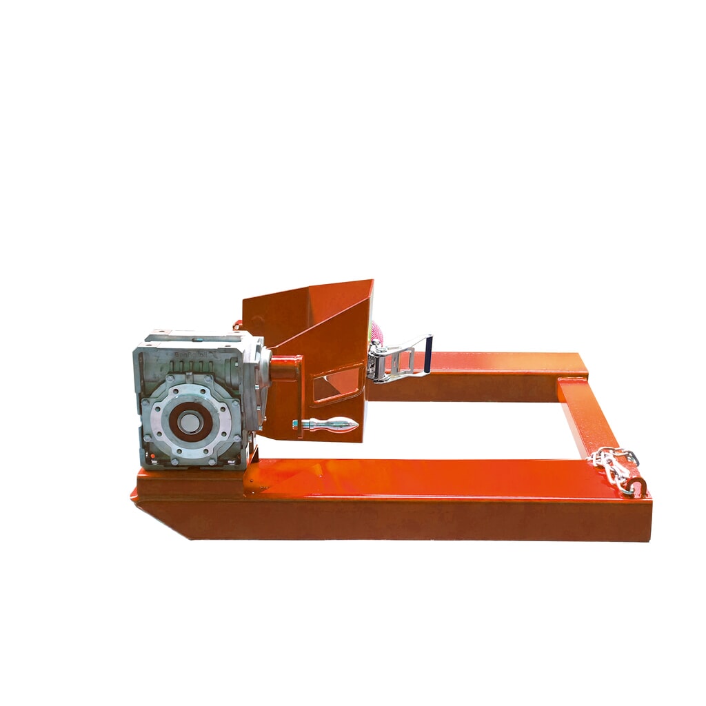 Eichinger® Fass- und Tonnenkipper, Kurbel, 1 x Fass reinorange Produktabbildung: Eichinger® Fass- und Tonnenkipper, Kurbel, 1 x Fass reinorange