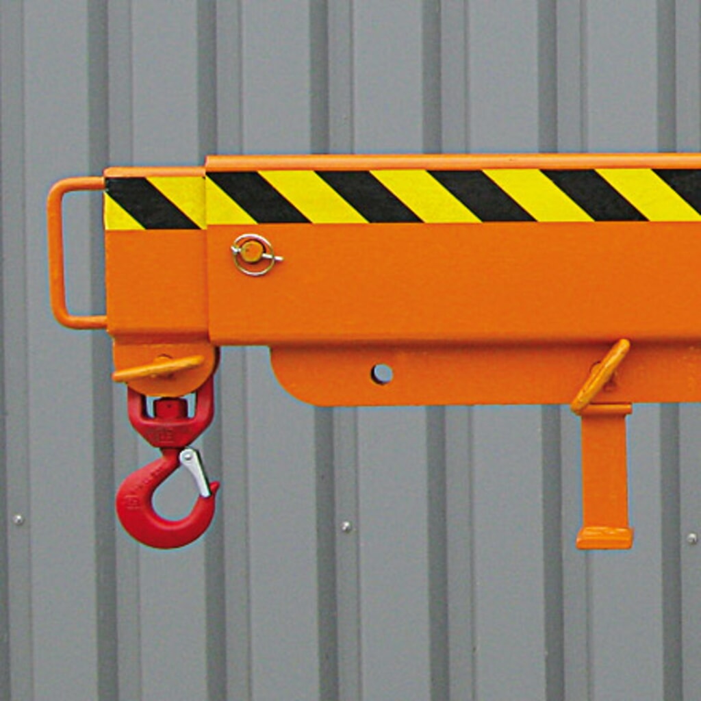 Eichinger® Kranarm teleskopierbar, 2500 kg, reinorange Produktabbildung Nr. 4: Eichinger® Kranarm teleskopierbar, 2500 kg, reinorange
