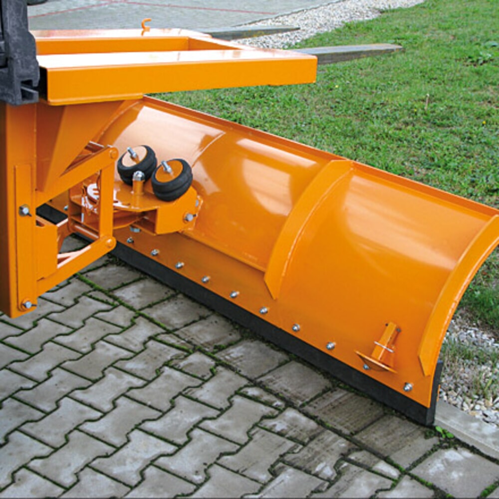 Produktabbildung Nr. 4: Eichinger® Schneepflug mit Niveauausgleich, Einfahrtasche oben Schildbreite 1500 mm reinorange, stahl