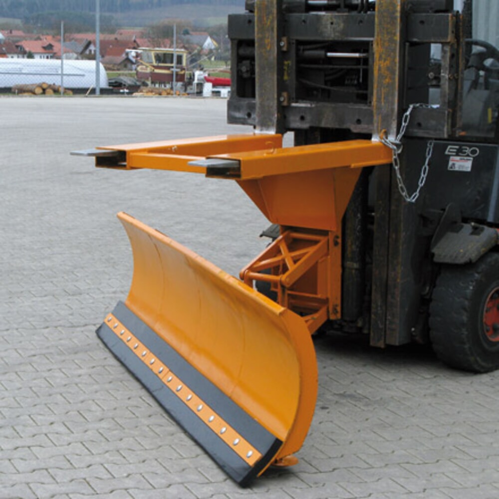 Produktabbildung Nr. 5: Eichinger® Schneepflug mit Niveauausgleich, Einfahrtasche oben Schildbreite 1500 mm reinorange, stahl