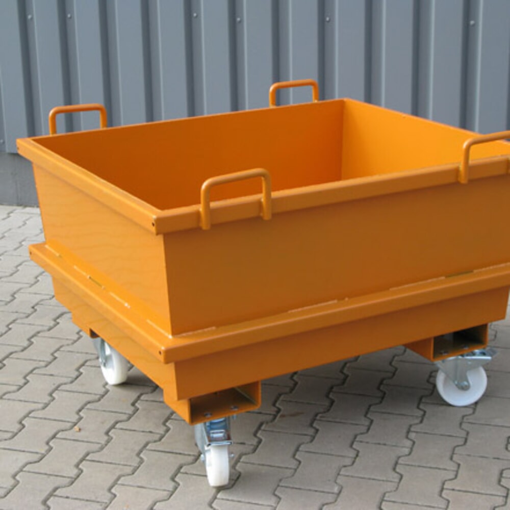 N° de l'image du produit 3 : Eichinger® Conteneur universel, 1 000 kg, 500 litres, orangé pur