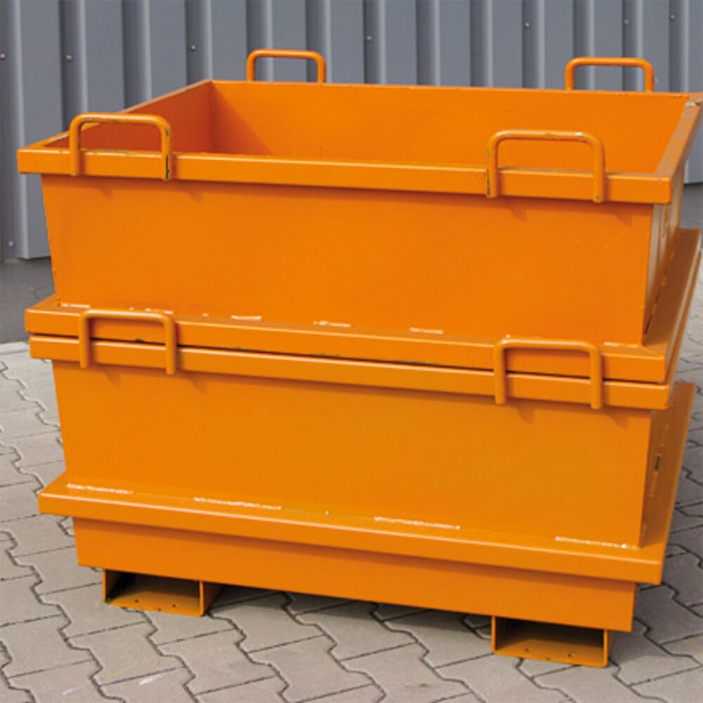 N° de l'image du produit 4 : Eichinger® Conteneur universel, 1 000 kg, 500 litres, orangé pur