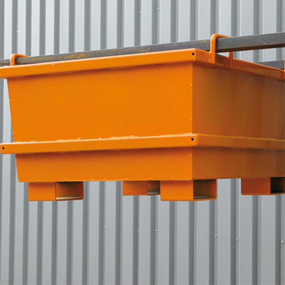 N° de l'image du produit 5 : Eichinger® Conteneur universel, 1 000 kg, 500 litres, orangé pur