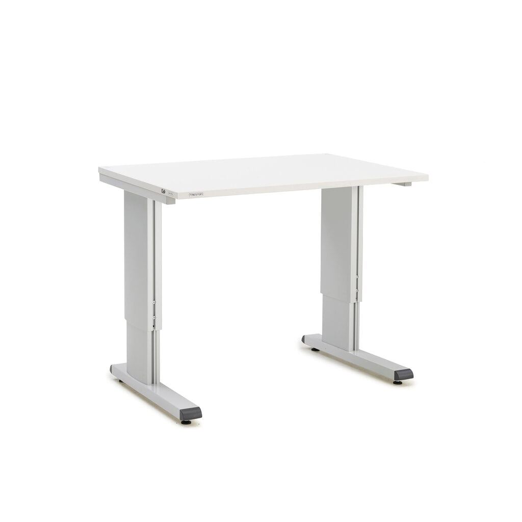 TRESTON Arbeitstisch, Typ WB, höhenverstellbar, manuell, BxT 1.073 x 800 mm Produktabbildung: TRESTON Arbeitstisch, Typ WB, höhenverstellbar, manuell, BxT 1.073 x 800 mm