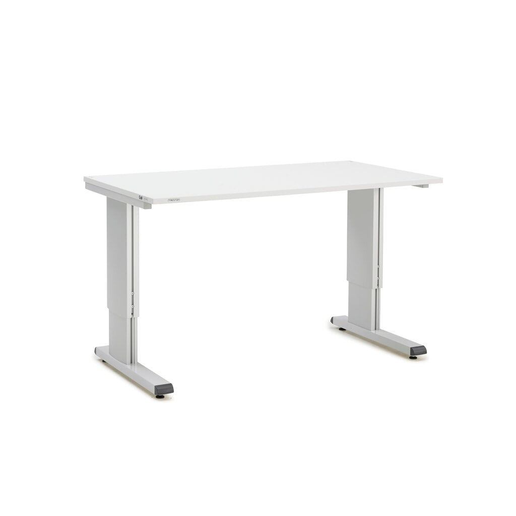 TRESTON Arbeitstisch, Typ WB, höhenverstellbar, manuell, BxT 1.500 x 800 mm Produktabbildung: TRESTON Arbeitstisch, Typ WB, höhenverstellbar, manuell, BxT 1.500 x 800 mm