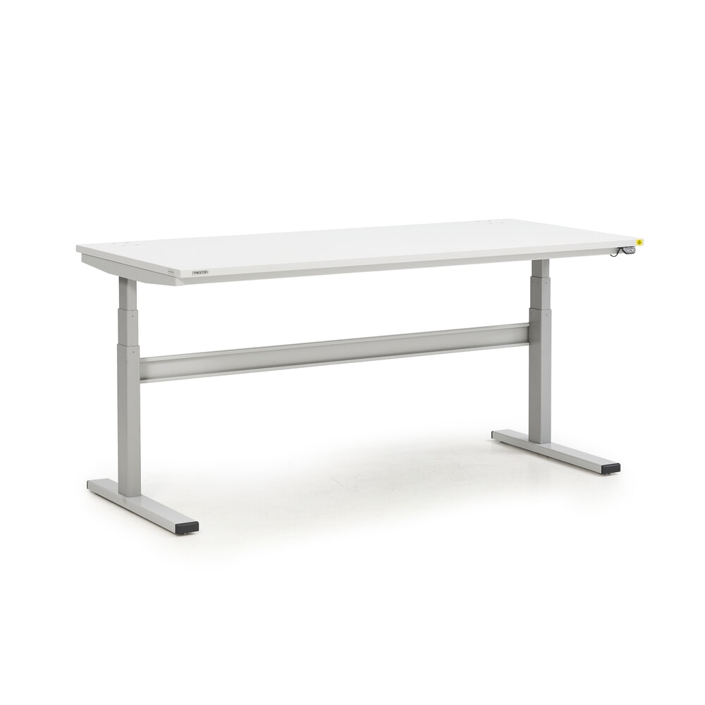 Obrázok výrobku: Pracovný stôl TRESTON TED, ESD, elektricky výškovo nastaviteľný, v × š × h 630 – 1 270 × 1 800 × 800 mm