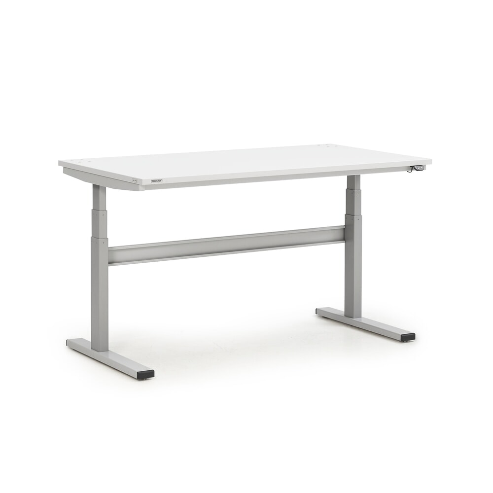 Produktabbildung: TRESTON TED-Arbeitstisch, elektrisch höhenverstellbar, HxBxT 630-1.270 x 1.500 x 800 mm