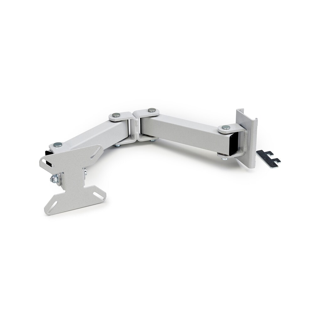 Displayhalterung für TRESTON TED-Arbeitstisch, TK 7 kg, Armlänge 2x 200 mm Produktabbildung: Displayhalterung für TRESTON TED-Arbeitstisch, TK 7 kg, Armlänge 2x 200 mm