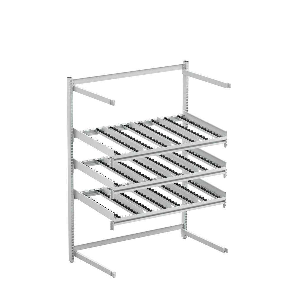 Product afbeelding: Verlengframe achterzijde voor TRESTON kanbanstelling FIFO, ESD, h x b x d 1.860 x 1.385 x 735 mm