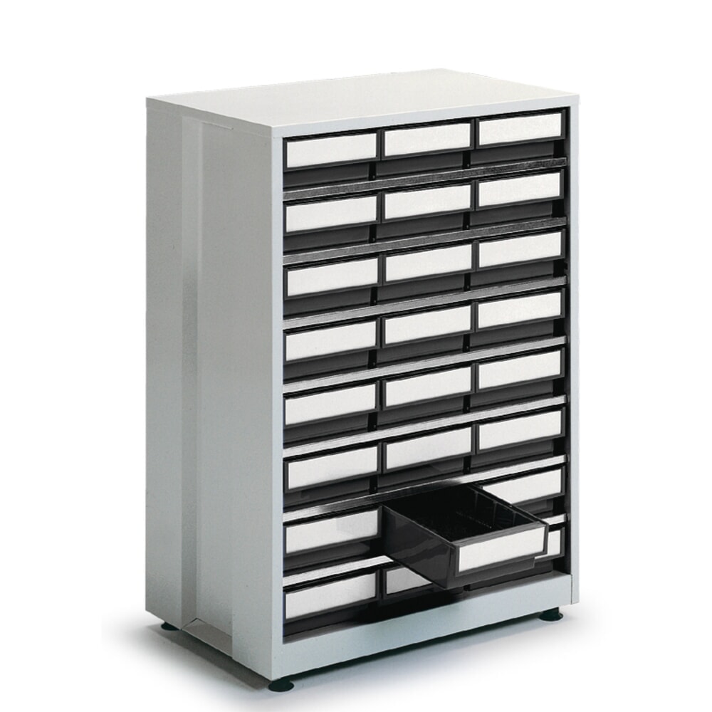 Immagine del prodotto: Cassettiera, 24 cassetti, grigio