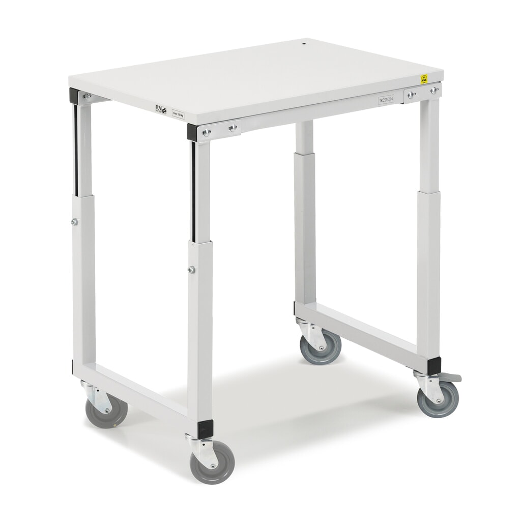 TRESTON Tischwagen, ESD, BxT 700 x 500 mm Produktabbildung: TRESTON Tischwagen, ESD, BxT 700 x 500 mm