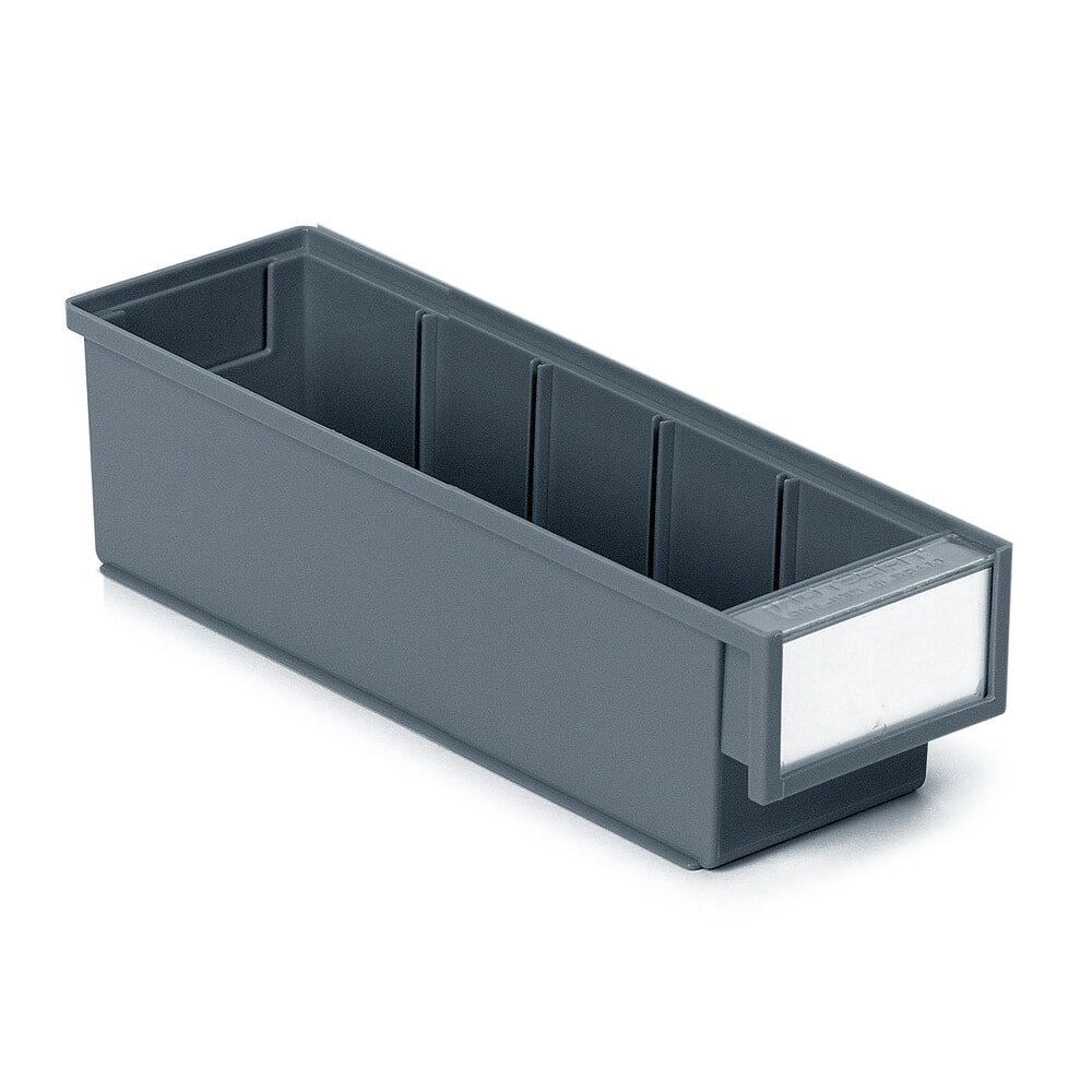 N° de l'image du produit 4 : Système de rangement à tiroirs, 16 tiroirs, profondeur 400 mm, gris anthracite